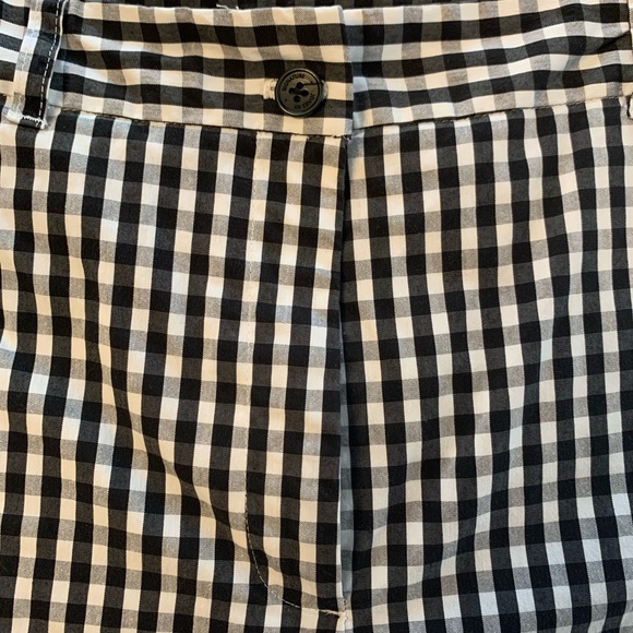 Sz 14 Jones New York gingham Plaid black Shorts Stretch Women's Ladies Easter - Picture 4 of 7